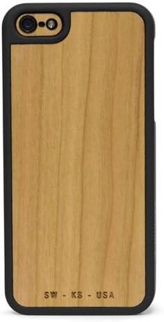 Slickwraps Wood Series the Case for iPhone 5c - Natural Cherry - Carrying Case - Retail Packaging - Natural Cherry