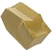 Dorian Tool SGT Multilayer Coated Carbide Cut-Off and Grooving Insert, Neutral Cut, 3/16" Cutting Width, 5" Insert (Pack of 10)