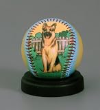 TDC Games 3955 German Shepherd Unforgettaball Limited Edition Collectible Baseball