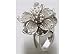 Bay Studio Silver Flower Ring SILVER 7 Ring