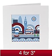 London Abstract Keepsake Blank Card