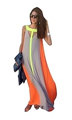 Summer Chiffon/Rayon Round Neck Cocktail Sleeveless Club Dress/Evening Dress/Party Dress/Maxi Dress 