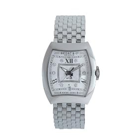 Click here to buy Bedat and Co. WoMens No.3 Silver Diamond Dial Watch #314.011.109 by Bedat & Co.
