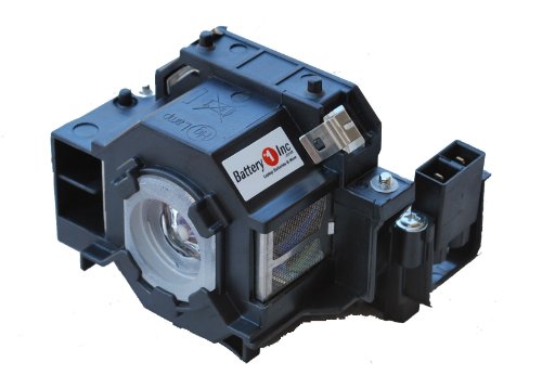 Battery1inc Replacement Projector Lamp with Housing V13H010L41 ELPLP41 for EPSON PowerLite 77c PowerLite 78 PowerLite S5 PowerLite S6 PowerLite W6 CINEMA 700 EX21 EX30 EX50 EX70 Projectors