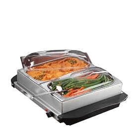 DUAL STATION BUFFET WARMER by Get Organized