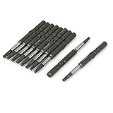 uxcell トルクスドライバー　セキュリティドライバービット スターヘッド トルクス グレー 金属 磁気