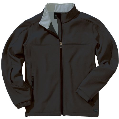 Mens Casual Soft Shell Black/Vapor Gray