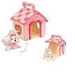 Pucci Puppies Small House with Pixie the Maltese