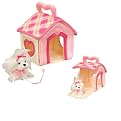 Pucci Puppies Small House with Pixie the Maltese