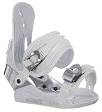 Morrow Lotus Snowboard Bindings White