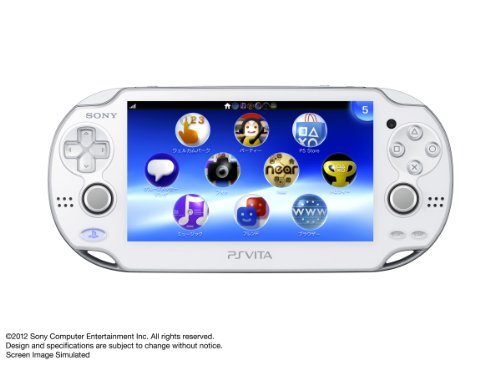 PlayStation Vita (プレイステーション ヴィータ) 3G/Wi‐Fiモデル クリスタル・ホワイト (限定版) (PCH-1100 AB02)