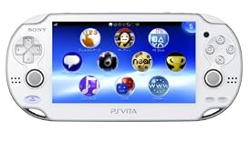 PlayStation Vita (�ץ쥤���ơ������ ��������) Wi��Fi��ǥ� ���ꥹ���롦�ۥ磻�� (PCH-1000 ZA02)