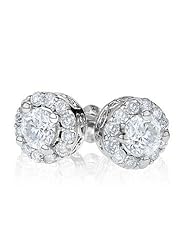 Fancy Diamond Stud Earrings 1ctw
