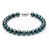 14k Gold 6-6.5mm White Akoya Saltwater Cultured Pearl Bracelet AA+ Quality, 4 Lengths - 6.5, 7, 7.5, 8 Inches