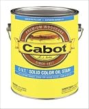 CABOT STAIN 16737 250 VOC COMPLIANT CORDOVAN BROWN O.V.T. SOLID OIL STAIN SIZE:1 GALLON.