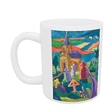 Day of the Dead, 2006 (pastel on paper) by.. - Mug - Standard Size