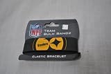Pittsburgh Steelers NFL extra wide bulky Bandz Bracelet *NEW*