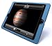 Apple iPad Pro Case, Bastex Hybrid High Impact Resistant Rugged Silicone rubber Outer Blue Silicone Cover Plastic Black Kickstand Case for iPad Pro 2015 12.9 inch screen