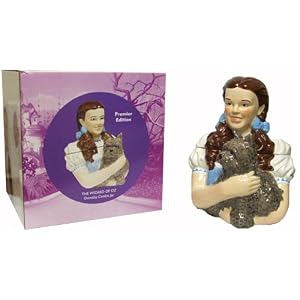 Wizard of Oz Dorothy Bust Cookie Jar by