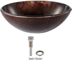 Kraus GV-683-SN Jupiter Glass Vessel...
