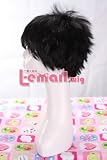 15-20cm Short Black Mikado Ryugamine Durarara!! Drrrcosplay Wig Rw49