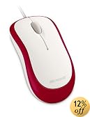 Microsoft Basic Optical Mouse Cherry Red(�`�F���[ ���b�h) P58-00049