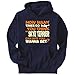 Hoodie Mens Navy Blue 