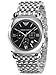 Armani black dial s/steel bracelet watch AR0314