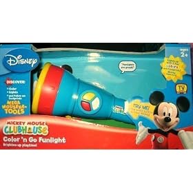 Mickey Mouse Clubhouse Color 'n Go Funlight by Disney