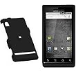 For Motorola Droid Rubberized Black Hard Case