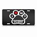 Staffordshire Bull Terrier Dog Dogs Animal Metal License Plate Wall Sign Tag