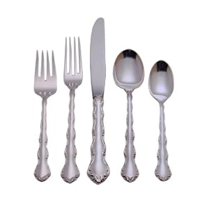 Reed and Barton Tara Sterling Silver 46-Piece Flatware Set with Chest, Service for 8 by