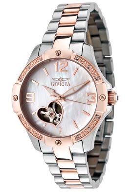 Invicta Women's 0291 Specialty Collection Automatic Diamond Accented Stainless Steel Watch