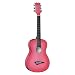 Dean Playmate Mini Acoustic Guitar, Pinkburst with Gig Bag, 3/4-Size