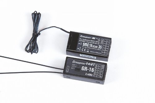 Imagen 3 de Graupner 33508  - Receptor GR-16 HOTT [Importado de Alemania]