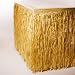 set of 3 Natural tan Grass table skirts - wholesale LUAU party supplies
