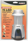 Garrity KP043GST02N 15 LED Crank Lantern