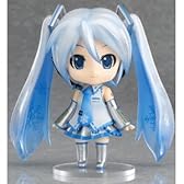 ねんどろいど 雪ミク さっぽろ雪まつり ワンダーフェスティバル2010冬 約100mm (ノンスケール) ABS & PVC製 塗装済み 可動フィギュア
