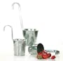 H�nget�pfe 4er Set Blumentopf � 13 cm Zink Farben �bertopf
