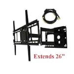 Articulating Swivel/Tilt Wall Mount For Sony Bravia KDL-52XBR9 ((FREE HDMI CABLE))