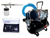 MASTER Airbrush S68 with TC-828 Twin Tank Compressor