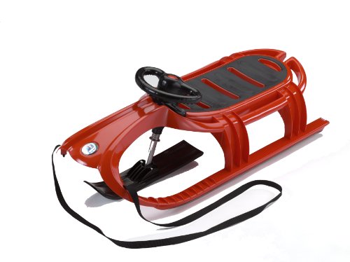 Eurosled Snow Tiger Deluxe Sled Red/Black