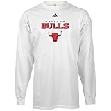 Chicago Bulls adidas True Logo Long Sleeve T-Shirt