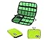 BAGSMART Electronic Organizer Travel Cable Organizer Portable Electronics Accessories Bag for Cords, USB, Green