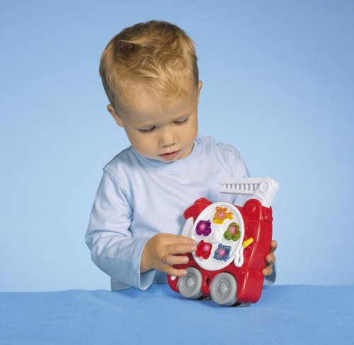 Imagen 3 de Simba Toys 104015136  - ABC camión de bomberos con mango [importado de Alemania]