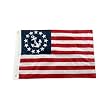 U.S. Yacht - Anchor - Flag 16in x 24in Superknit Polyester - Single Sided