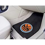 New York Knicks NBA 2-Piece Printed Carpet Car Mats (18x27")"