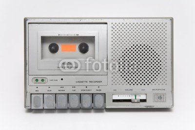 Wallmonkeys Peel and Stick Wall Decals - Cassette Recorder - 24W x 16H Removable Graphic