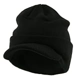 Beanie Visor-Black W31S28D