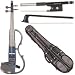 Yamaha SV-130 Concert Select Silent Electric Blue 4/4 Violin Outfit including a Johnson Artist Carbon Composite Bow & Yamaha Gray Gig Bag